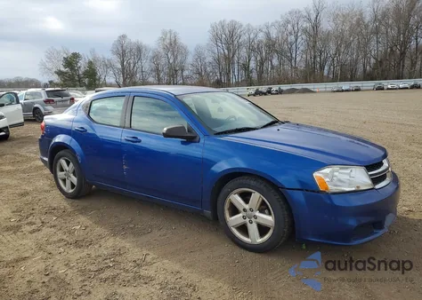 2013 Dodge Avenger Se z USA, uszkodzony, nr VIN 1C3CDZAB8DN563865